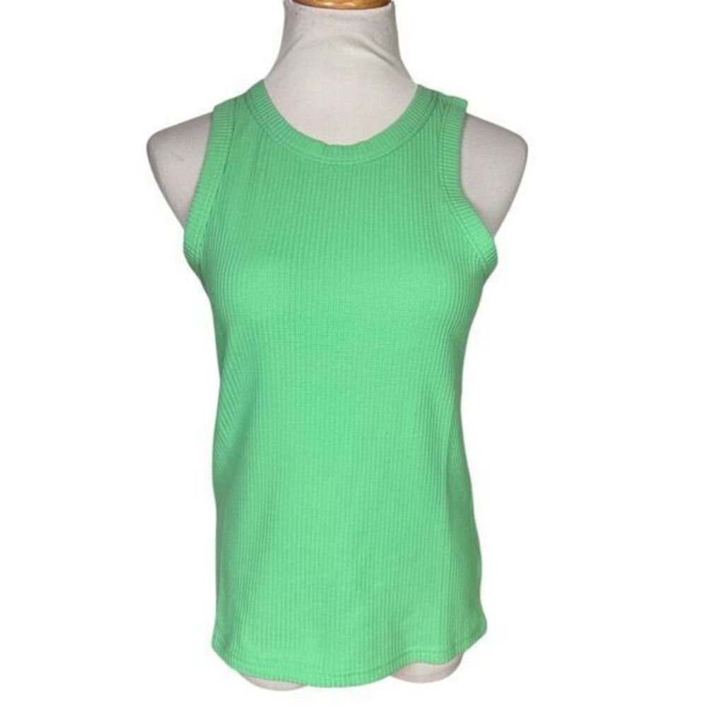 NWT Araminta James Women's Everyday Tank Top Honeydew Green Size 8/S